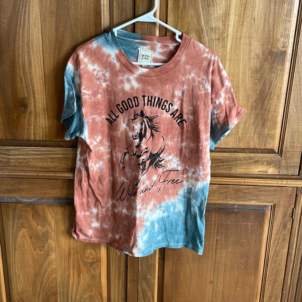 Wild and Free Modish Rebel Tie die shirt